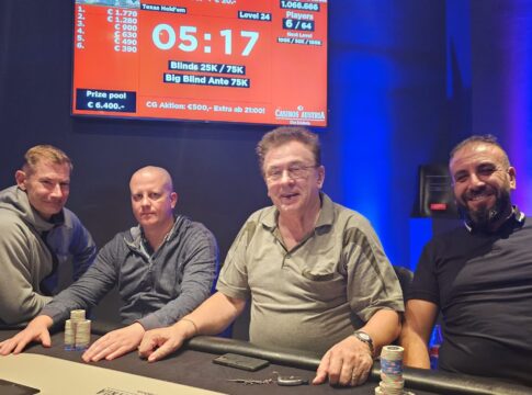 Galanacht im Casino Linz: Philipp Höllinger siegt nach 6-Way Deal