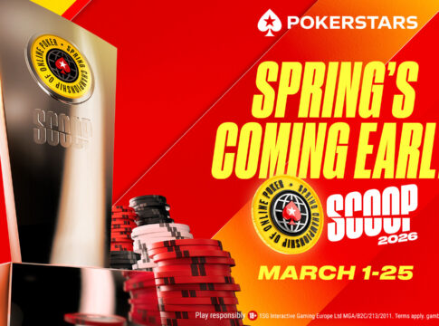 PokerStars datiert die SCOOP 2026 neu: Frühstart im März!