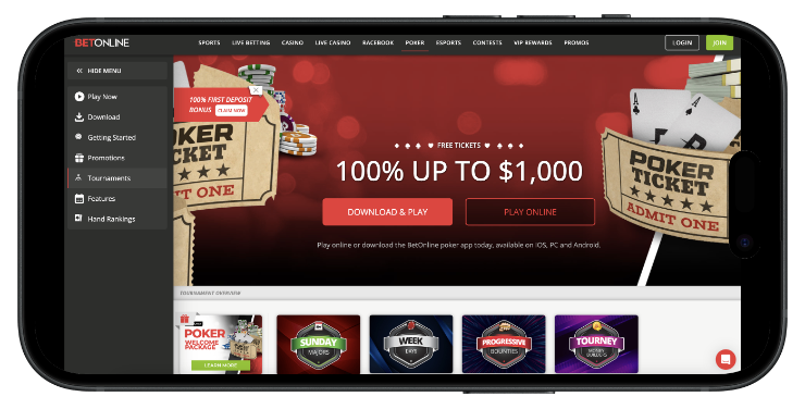 betonline poker bonus