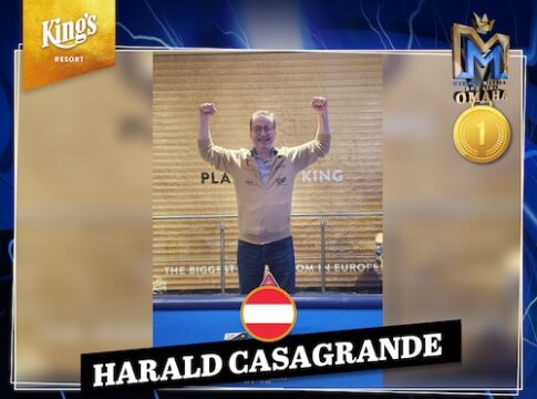 Österreicher Harry Casagrande gewinnt PLO Mystery Bounty im King’s