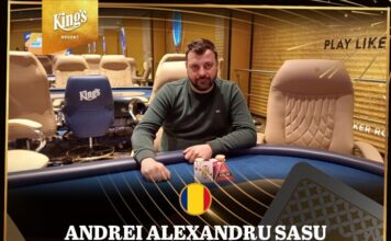 King’s: Sasu mit High Roller Sieg und starkem Closer Finale Andrei Alexandru Sasu