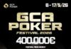 Diese Woche startet das GCA Poker Festival 2026!