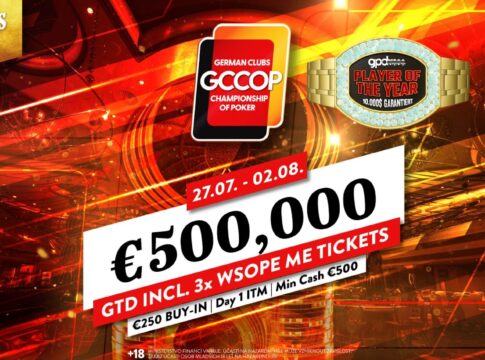GCCOP im King’s: Kampf um eine halbe Million Euro
