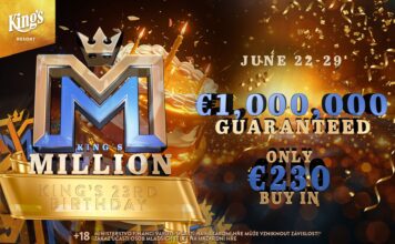 King’s Million 23rd Birthday Festival lockt mit €1.000.000 Garantie