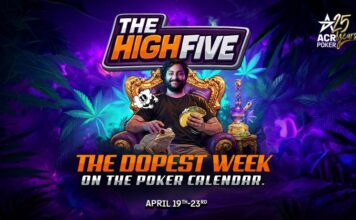 ACR Poker startet High Five Series mit $4 Mio. GTD