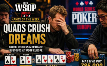 WSOP Europe liefert brutale Hände der Woche mit Quads und dramatischen Bustouts WSOP Europe