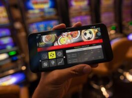 Smartphone Sportwetten Display