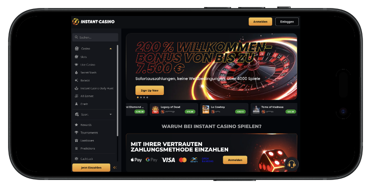 instant casino