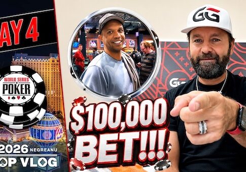 $100,000 BET vs. PHIL IVEY! – Daniel Negreanu WSOP VLOG Day 4