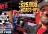 The $25K HEADS-UP Championship BEGINS! – Daniel Negreanu WSOP VLOG Day 5
