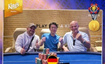 King’s Benelux Classics: Dong He gewinnt High Roller; Main Event im Tag 2