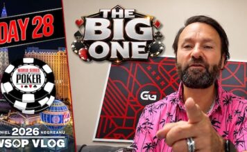 HE BIG ONE Begins! | $50,000 Poker Players Championship – Daniel Negreanu WSOP VLOG Day 28