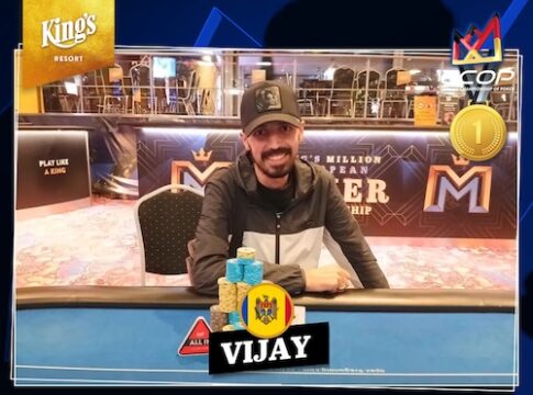 King’s GCOP: Main Event im Finale; ‚Vijay‘ siegt im High Roller!