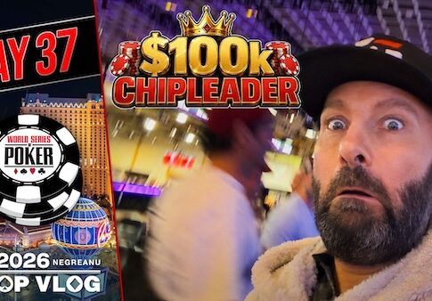 From Heater to CHIPLEADER! | $100K PLO High Roller – Daniel Negreanu WSOP VLOG Day 37