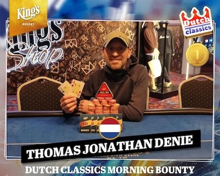 King’s: Morning Bounty-Sieg für Denie; Main wächst auf 322 Entries