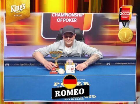 King’s: „Romeo“ gewinnt das GCCOP Main Event für €41.800