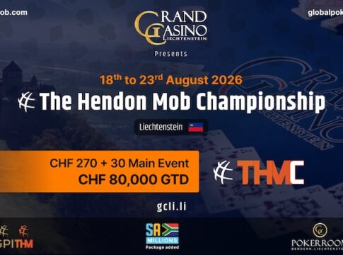 Hendon Mob Championship bringt CHF 80.000 GTD nach Liechtenstein!
