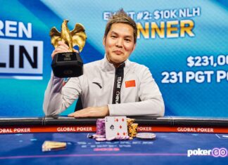 Ren Lin am Pokertisch