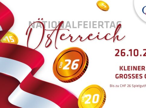 Aktion Österreichischer Nationalfeiertag im Grand Casino Liechtenstein