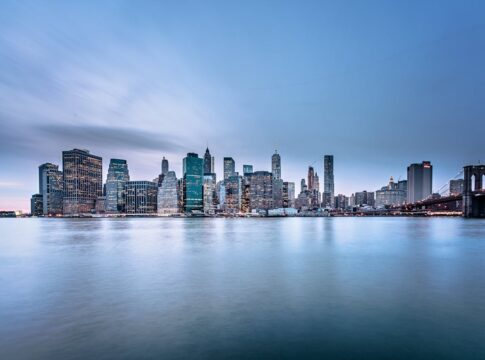 Blick auf New Jersey