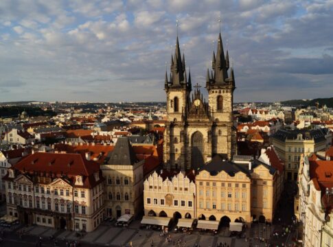 Blick auf Prag