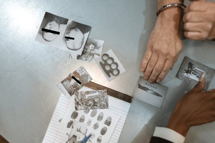 Ermittler mit Mafia Bildern