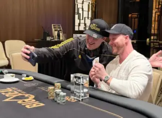 Phil Hellmuth mit Steven Jones