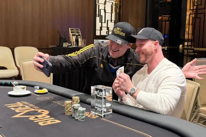 Phil Hellmuth mit Steven Jones