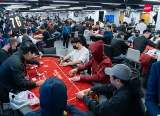 Pokerroom bei der APT