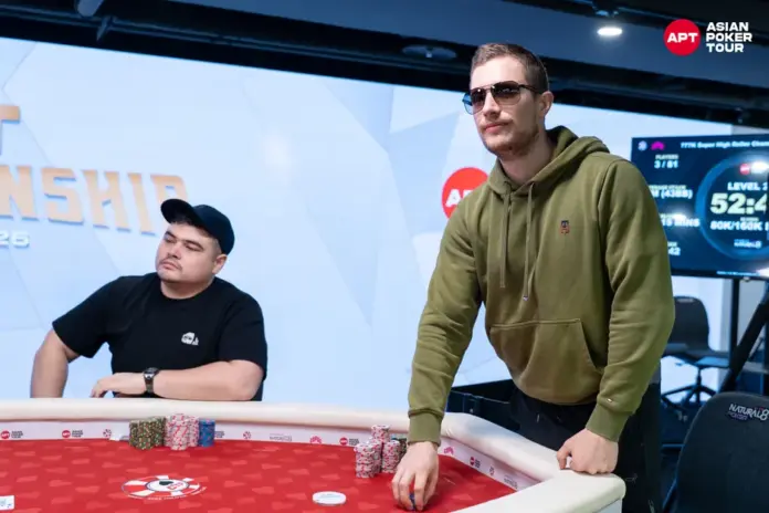 Roman Hrabec bei der APT