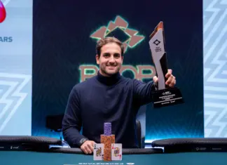 Joao Simao beim BSOP $10K SHR Invitational Victory