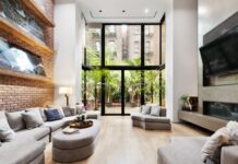 Immobilie in New York: Mafia-Poker-Villa für 22,5 Mio. US-$ zu verkaufen Innenraum des Townhouse