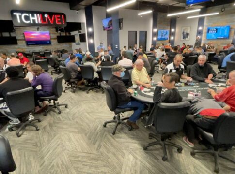Pokerroom im Texas Card House