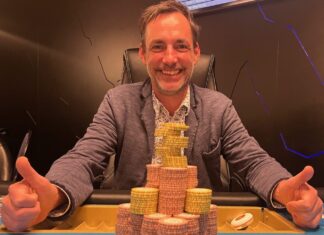 Almi nach seinem Sieg im GCLi