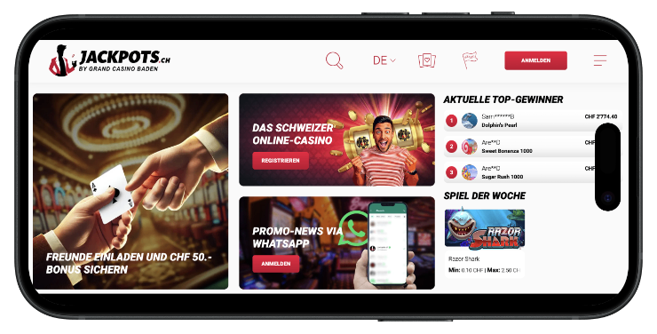 jackpots ch neue casinos