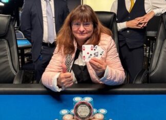 Ines Thöni nach ihrem Sieg