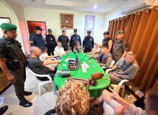 Poker Razzia in Thailand