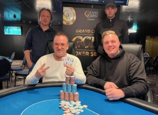 Vier Pokerspieler im GCLi