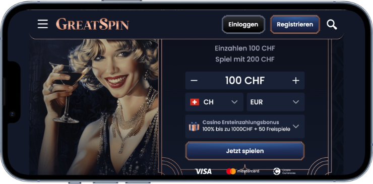 greatspin ausländisches casino