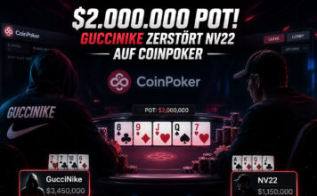 Wahnsinn auf CoinPoker: GucciNike schnappt sich Monster Pot über $2 Millionen CoinPoker