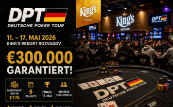 Deutsche Poker Tour im King’s Resort: €300.000 Garantie in Rozvadov Deutsche Poker Tour