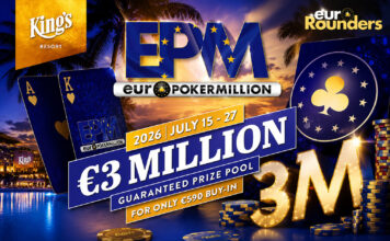 King’s: EPM lockt mit über drei Millionen Euro Preisgeld Euro Poker Million King's Resort