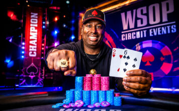 Maurice Hawkins schreibt Geschichte und gewinnt unglaublichen 26. WSOP Circuit Ring Maurice Hawkins