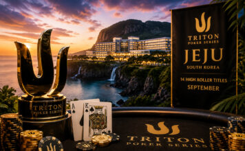 Triton Poker kündigt 14 High Roller Turniere beim Jeju Festival an Triton Poker Series