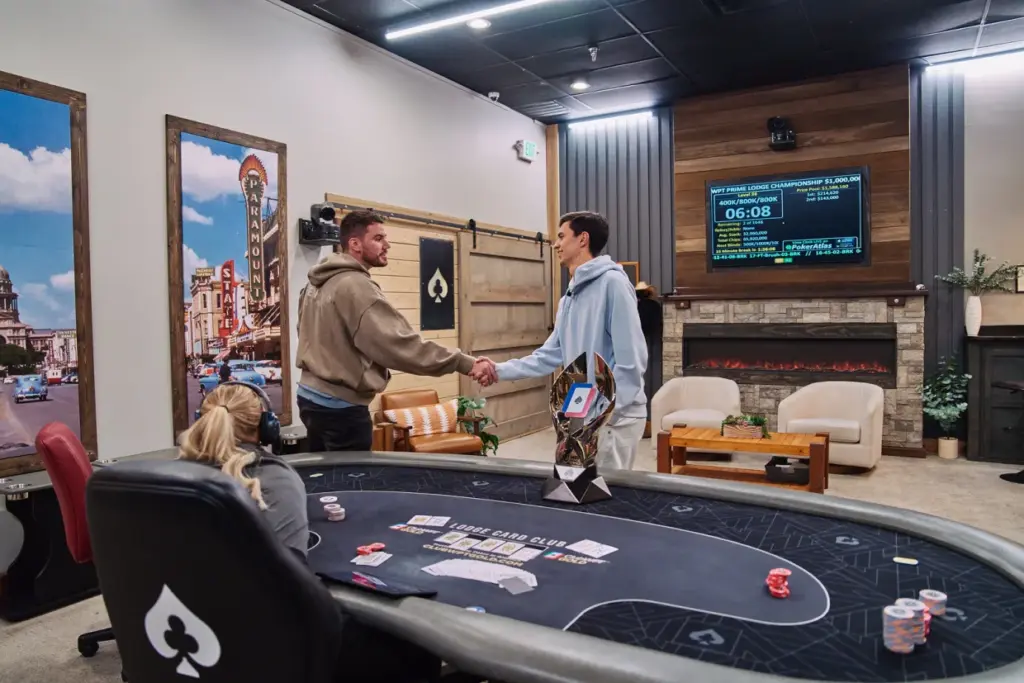 WPT Prime Lodge Champion Harvey Castro