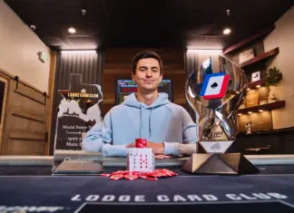 WPT Prime Lodge Champion Harvey Castro