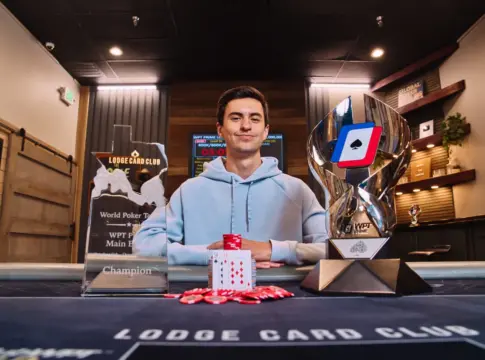 WPT Prime Lodge Champion Harvey Castro