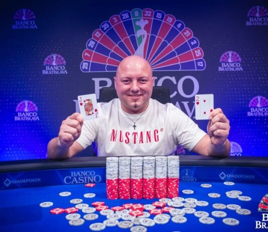 Sebastian Kotowicz znów triumfuje w Bratysławie – Polak wygrywa Main Event The Festival Series Sebastian Kotowicz