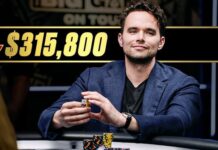 Alan Keating przed występem w Hustler Casino Live