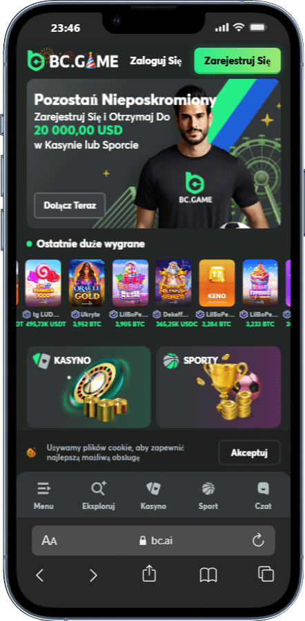 krypto kasyno bc game - strona główna